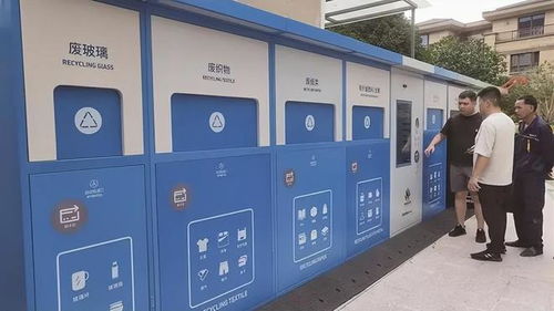 线上 线下 相融合的新型回收模式 再生资源回收箱